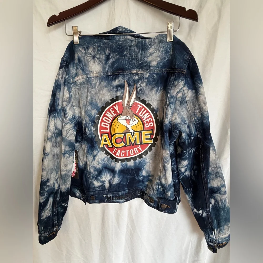 Tie-dye trucker jacket, for Looney Tunes members only, size L - Picture 5 of 13